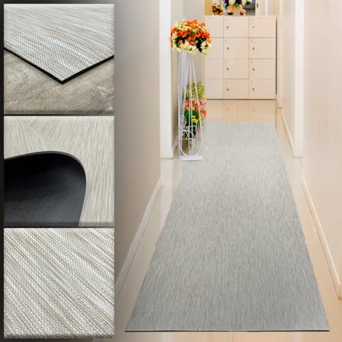 Tadi & Imperio1979 Alfombra Lavable para Pasillo 60x300 - Vinilica para Cocina, Exterior, Salon y Recibidor