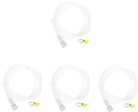 OSALADI 4 Piezas desagüe aire acondicionado manguera desague aire acondicionado tubería secadora portátil desafío caída manguera de drenaje de CA tubo plastico de polivinilo