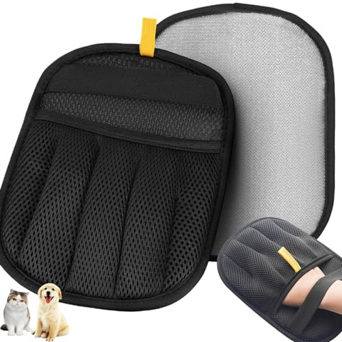 MHwan Quita Pelos Mascota, Electrostáticos Automáticos Guante Quitapelos Mascotas, Engrosado, Resistente al Desgaste y Duradero, sin Esquinas Muertas, Fáciles de Limpiar y Usar