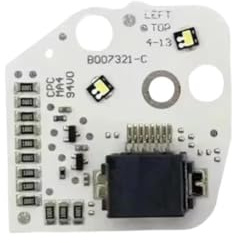 Compatible Con Seat Para Leon MK3 2013-2015 5F0941475 5F0941476 Placa Luz Circulación Diurna Faro Blanca DRL(Left)