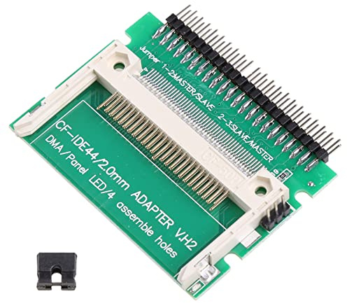 Geavonyg Adaptador IDE A 2.5 44 Pin Card 2.5''44pin Convertidor De Tarjeta De Memoria Compacta Masculina para PC Portátil