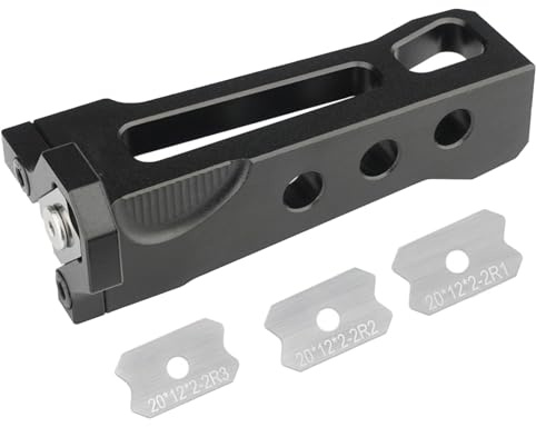 JIEBWCHA Pialla angolare per Bordi | Rifinitore per impiallacciatura per Una Perfetta Finitura Dritta | Pialla levigatrice per falegnameria