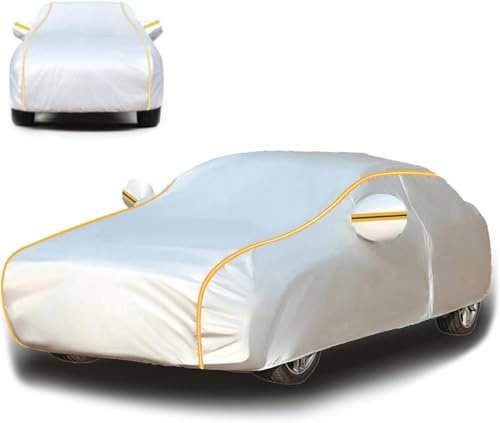 Car Cover Compatible with Dodge Nitro 2006-2011,Waterproof Car Cover All-Weather,Thin,Sun Rain UV Dust Protection with Door Zipper w6ye