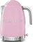 Jug Kettle, LED Display, 7 Temperature Settings, Acoustic Alarm, 3KW, 1.7L, Pink