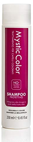 Mystic Color Haircare - Shampoo Capelli Colorati e Decolorati, Azione Protettiva con Olio di Argan e Acidi della Frutta - Formato 250 ml