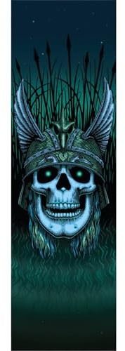 Powell Peralta Skateboard Griptape Andy Anderson Skull 9 x 33 Grip Sheet