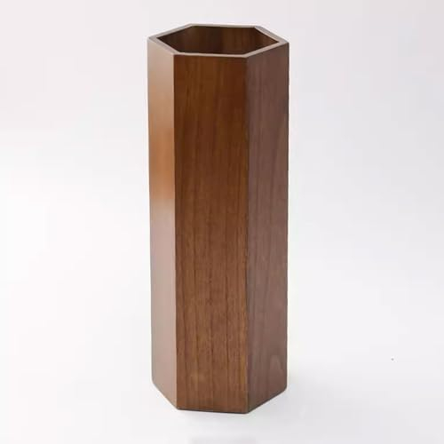 Generic Regenschirmständer Schirmständer Aus Holz, Grande Capacité, Natürliche Holzmaserung, Wird Zur Aufbewahrung Von Regenschirmen Und Anderen Gegenständen Verwendet (Color : Walnut Color)