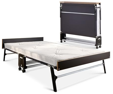 JAY-BE GP120 Grand Folding Bed with Pocket Sprung Mattress, Small Double