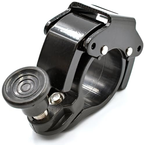 myBESTbike – Mini campanello per bicicletta, campanello per bicicletta forte, suono nitido lungo esteso, leggero durevole piccolo, per manubrio da 22mm per scooter, MTB, BMX, e-bike