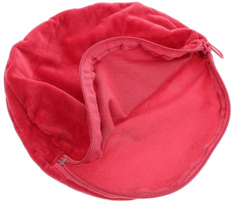WRITWAA Housse Ronde Réutilisable pour Bouillotte Flanelle Housse Isotherme pour Compresses Chaudes Froides de Protection pour Bouteille