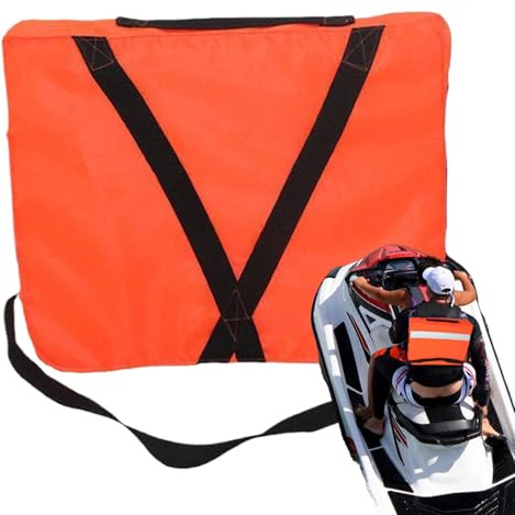 Werfbarer Rettungsring | Schwimmendes Rettungskissen für Gewässer,46x36 cm Schwimmhilfe mit Tragkraft für Rettungseinsatz Schlauchboot Kajak Paddelbrett Kanu Boote Schwimmen