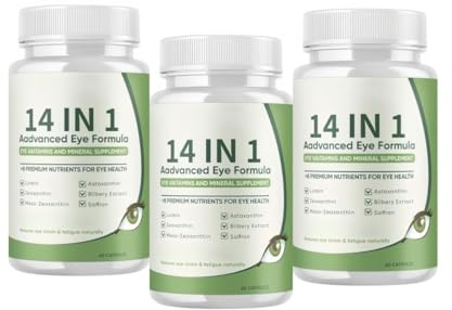 Formula occhi avanzata 14 in 1,[Novità] 60 𝐂𝐚𝐩𝐬𝐮𝐥𝐞𝐬,1Pcs