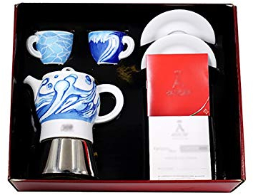 moke e caffettiere Ceramica Moka Pot Home Moka Maker Caffettiera Caffettiera Ufficio Make Coffee Appliance (Color : B)