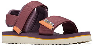 Columbia Via Sandal Desert Nights sandalias para Mujer, Morado (Antique Mauve x Squash), 36 EU
