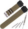 Nylon Uhrenarmband Kompatibel mit Casio AE1200WH AE-1000 SGW-300H SGW-400 AQ-S810W 18mm Herren Ersatz Lederarmband Edelstahl Ring