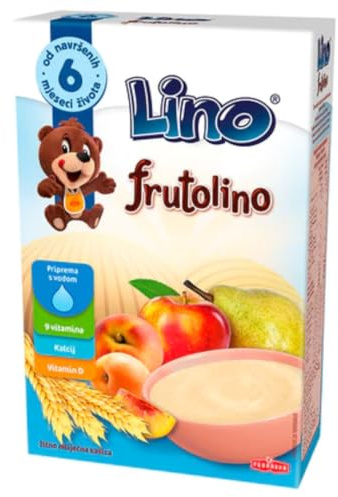 Pufai Lino Frutolino papilla para bebé Muesli cereales 200 gramos caja