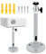 Soporte Proyector Techo Soporte Techo Proyector Soporte Proyector Pared Rotación de 360 ° Soporte para Proyector Soporte Mini Proyector Aleación de Aluminio Base para Proyector para Mini Proyector