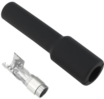 OTOTEC Straight Unsuppressed Spark Plug Cap Terminal for Connecting Harness 66x10x7mm