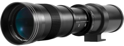 camera lens, Teleobiettivo Super Manuale 420-1600mm F/8.3, Compatibile Con Sony A58 NEX-3NL A7 A7R A6000 A6500 HX300 RX100II HX50,parts