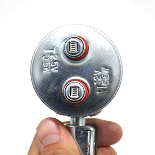 aqxreight Support de Roue Arrière alimenté par Friction de Dynamo de Générateur de Lumière de 12V 6W pour des Accessoires de Cyclisme Moteur de Dynamo électrique en Métal (SILVER)