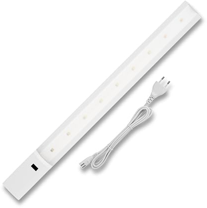 REV 2400011010 SensoFlat, LED-underbyggd lampa med IR-sensor, 25 000 h, 10 W, 60 cm, vit