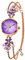 SURVAN WatchDesigner Uhr Damen Exquisite Armreif Armband Minilistisch Stil Diamant Zifferblatt Blatt Förmig Kristall Glas Rund Uhrengehäuse Alltag und Jubiläum geeignet (Lila)