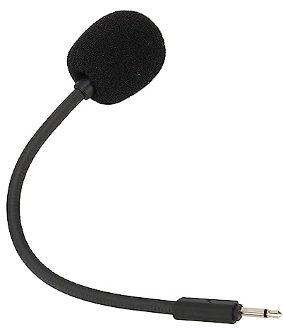 Mic Microfono con Asta di Ricambio per Quantum 100, Cuffie da Gioco Wireless per PC Accessori di Ricambio Microfono con Jack da 2,5 Mm con Cancellazione del Rumore
