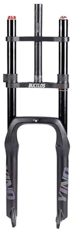 Forcelle Per Bicicletta Forcella MTB 20 26 pollici Forcella Fatbike Doppia spalla Mountain Bike Sospensione Fat Tire Forcella pneumatica for bicicletta for neve Beach Bike ( Color : Fork 20x4.0 inch )
