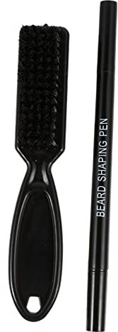 Healeved 2stücke Teiliges Hupe Für Bartpflege Bartfüllstift Mit Pinsel Für Präzise Konturierung Und Styling Für Männer Und Reisegebrauch