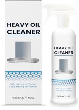 Potente spray detergente per cucina, spray sgrassante extra resistente per forni, piani cottura, cappe, friggitrici ad aria e altro ancora, schiuma detergente sgrassante multiuso resistente (1)