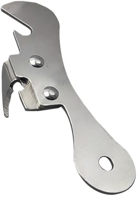 Yuemeuy Abrelatas Robusto, Abridor de Latas Manual Fácil de Acero Inoxidable, Herramienta Manual Portátil Y Utensilio De Cocina Para Hogar Restaurante Acampada Viaje