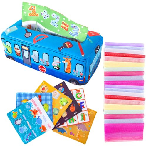 Giocattoli per e bambini per bambini | Sciarpe morbide e coperte accartocciate per i più piccoli, sviluppo educativo e sensoriale, regalo per