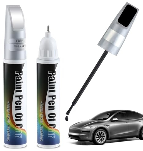 Penriter 2 Piezas LC9Z Magia Negra Reparador Arañazos Coche para VW/Volkswagen, 2 In 1 Bolígrafo de Reparación Arañazos Coche, Quita Arañazos Coche, Reparar Arañazos y Astillas
