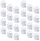 FOGAWA 24pcs Saugnapf Haken mit Saugnapf Saughaken Extra Stark Wandhaken Fenster Saugnapfhaken Ø 40 mm Saugnäpfe Vakumm Saughalter für Küche Badezimmer Fenster Fliesen Glas Lichterkette