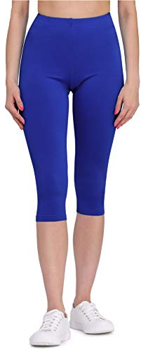 Bellivalini Dam Leggings 3/4 BLV50-148 (Kobolt, M)
