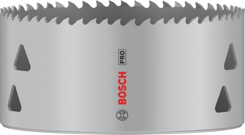 Bosch 1x Scie trépan PRO Multi Material (pour Bois résineux, Cloison sèche, Ø 105 mm, Professional Accessoire Perceuses)