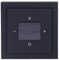 Busch-Jaeger Komplett-Set 8217 Unterputz-Radio BTconnect DAB+ mit Bluetooth 8252 future® linear Zentralscheibe Schwarz matt 1721-885K future® linear 1-fach Abdeckahmen Schwarz Matt future® linear