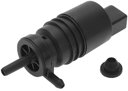 X AUTOHAUX Windshield Washer Pump W/Grommet Windshield Washer Fluid Pump Fit for Cadillac XTS ATS for Nissan Juke Versa No.13250356 - Pack of 1