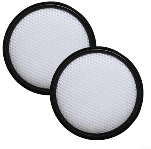 Paquete de 2 filtros de aspiradora para Cecotec para Conga para 600 accesorios de repuesto lavables para la captura de polvo y partículas