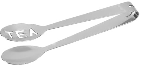 Pinzas de té de acero inoxidable, clip exprimidor de bebidas, herramienta para exprimir bolsas de té, accesorio de cocina de larga duración, accesorio de cocina, agarre multiusos de limón y azúcar