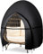 widesmile Double Egg Chair Cover Waterproof Hanging Egg Chair Covers Patio 420D Heavy Duty Egg Chair Cover Oxford Fabric Windproof Anti-UV Rattan Swing Chairs Cover 230 x 200cm