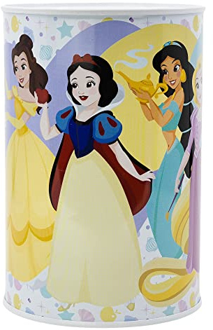 Salvadanaio per bambini in metallo |Disney Princess True
