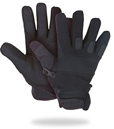 SHOKE - Guantes anticortes policiales nivel 5 - Guantes de trabajo para las Fuerzas y Cuerpos de Seguridad - Protección de kevlar en nudillos y pulgar - Resistencia al corte por cuchilla y abrasión M