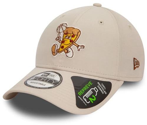 New Era 9Forty Strapback Cap - ICON Logo Pizza Stone beige