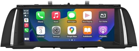 Road Top Pantalla táctil de 10,25 Pulgadas para BMW 5 Serie F10/F11 2010-2011 Año con Sistema CIC, Soporte Inalámbrico Carplay/Android Auto/Mirrorlink/Navegación