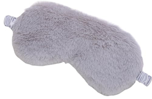 Cubierta de ojos para dormir máscara de sueño oscurecida - Peluche cálido sueño máscara de ojos - Para Mujeres Hombres Viajar Dormitorio Siesta Meditación Noche Avión Hotel Diario Habitación