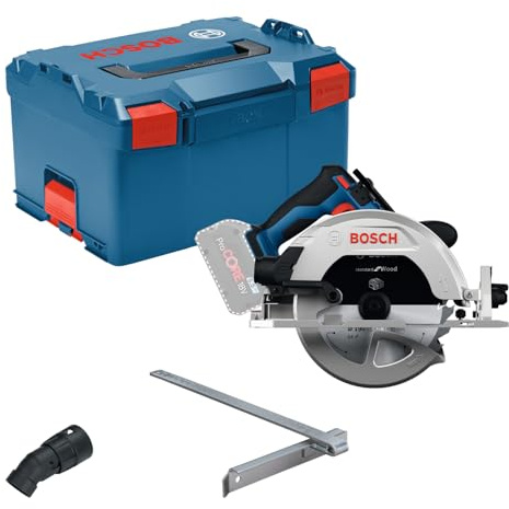 Bosch PRO 18V System sladdlös cirkelsåg GKS GKS18V-68-2 (inkl. geringsanhåll, sågblad, L-BOXX 238)