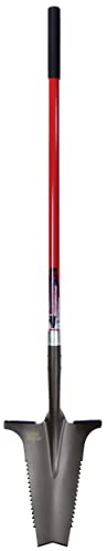 Radius Garden 22511 Root Slayer bêche à Transplanter avec Coupe-Racines à Manche Long