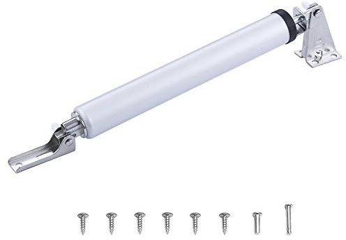 YUOIP® Chiudiporta Pneumatico in Lega di Alluminio smorzamento,con Effetto ammortizzamento,Velocità di chiusura regolabile 50KG