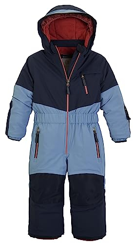 first instinct by killtec FISW 32 MNS ONPC Skioverall/Schneeanzug mit Kapuze, wasserdicht, hell Denim